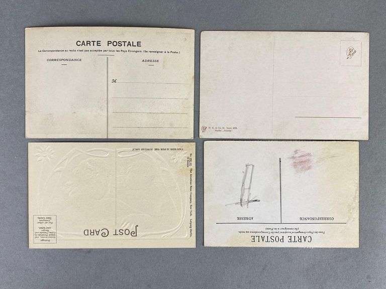 Postcards 10 Adult Risque And Nude Matthew Bullock Auctioneers