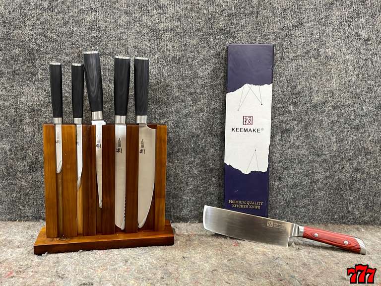 Ultimate Kitchen Knives Set And Keemake Knife