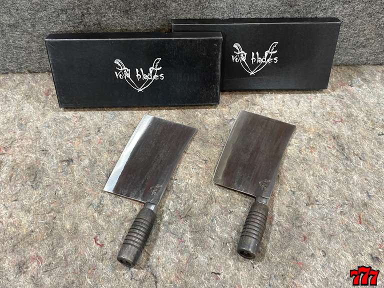 2 Void Blades Butcher Knives 