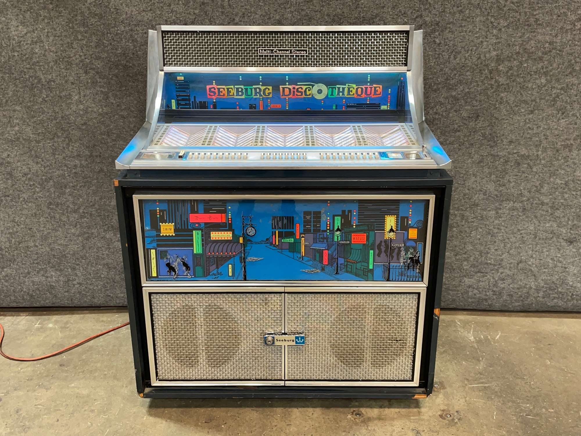 Seeburg Multi Channel Stereo Jukebox - 777 Auction Company