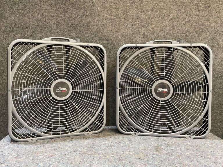 Power Plus Fans 2 Lasko Power Plus Fans - 777 Auction Company