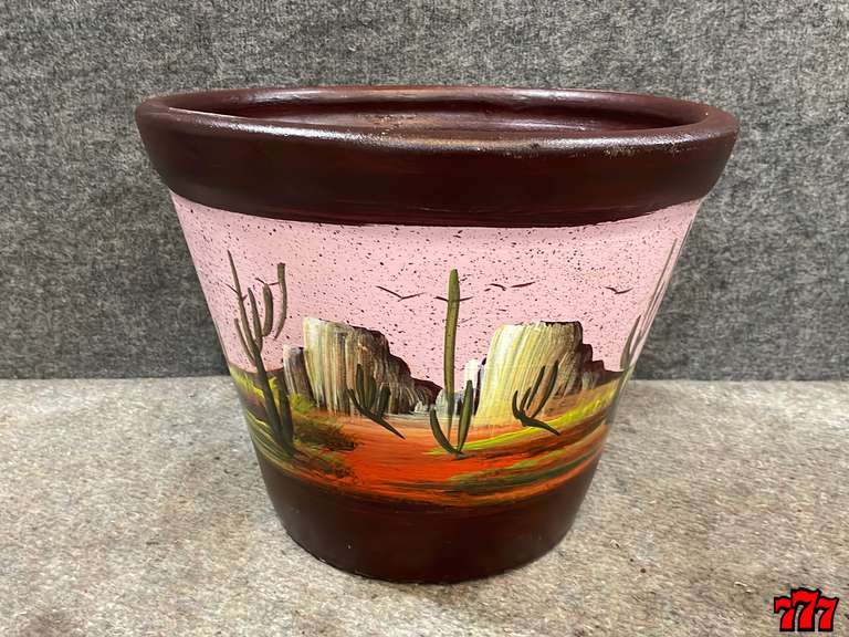 Hand Painted Planter 