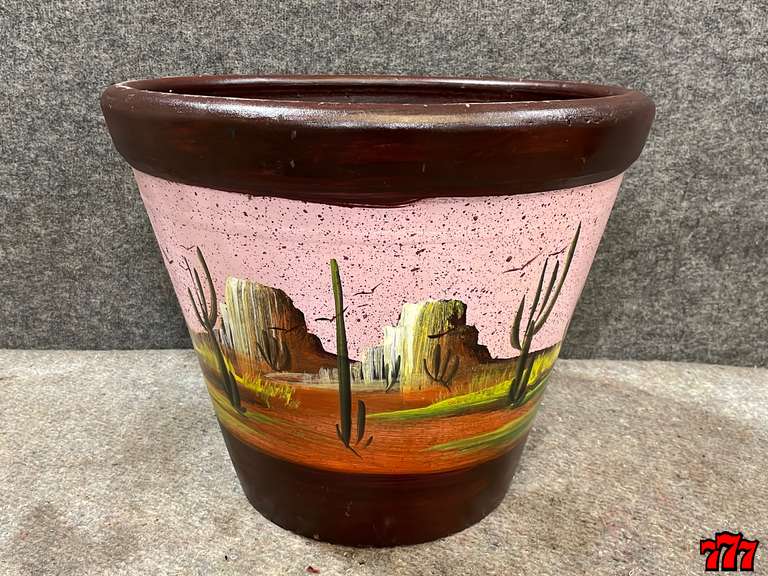 Hand Painted Planter 
