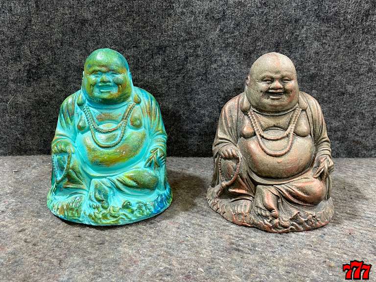2 Buddha Art Decorations 