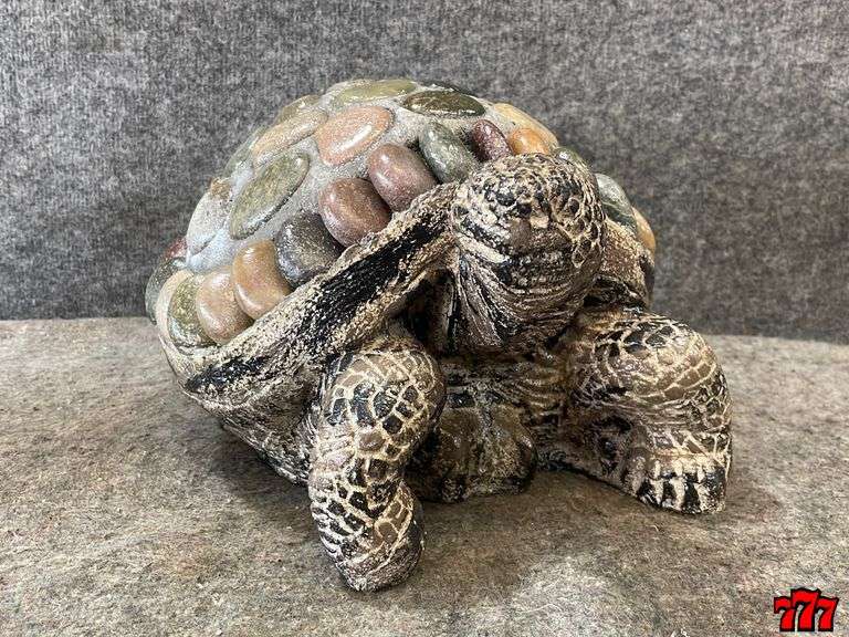 Rock And Cement Turtle 