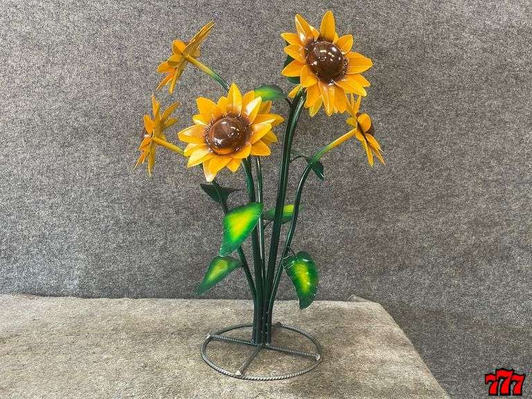 Metal Sunflower 