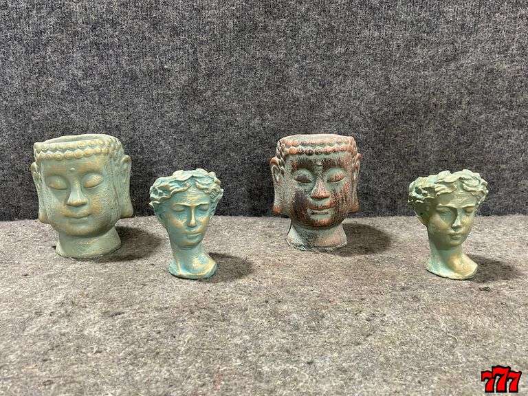 4 Decorative Small Planters/Holders 