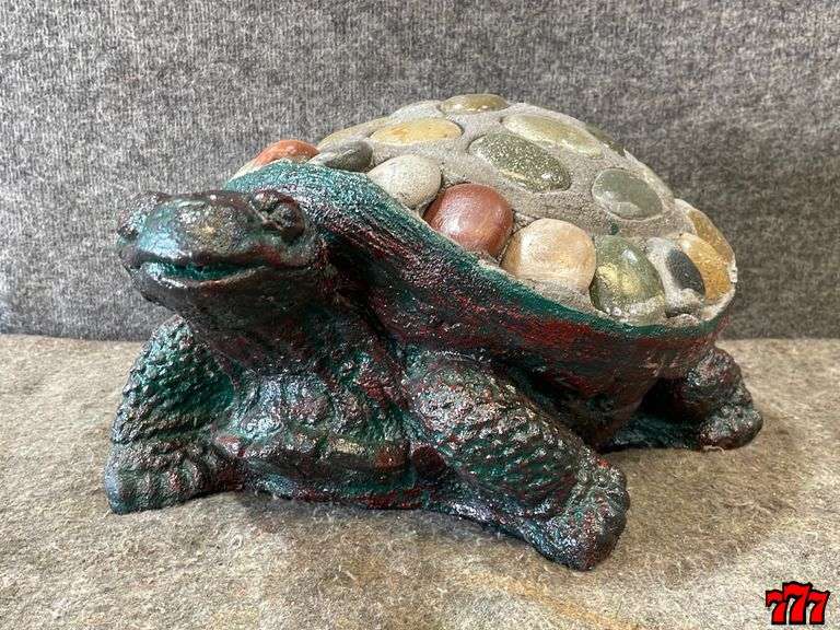 Rock And Cement Turtle 