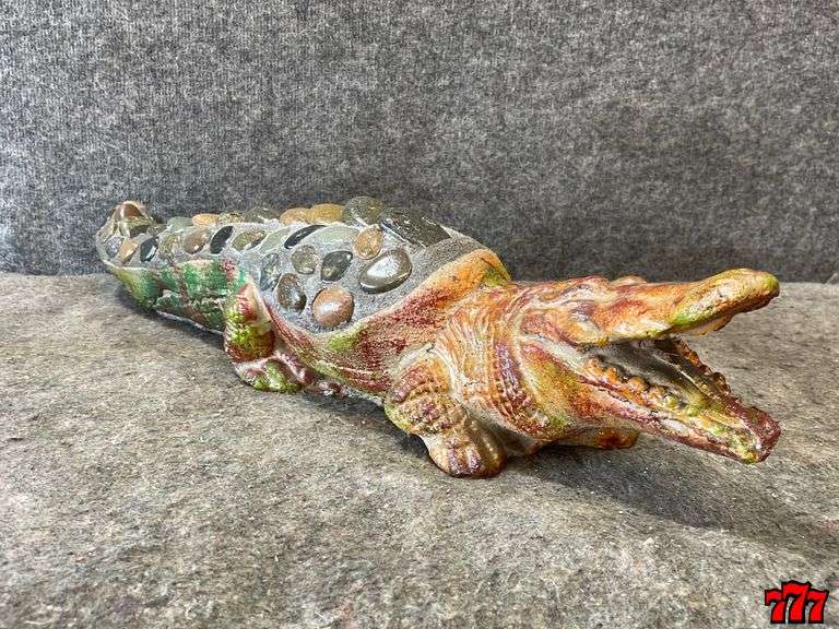 Rock And Cement Alligator 