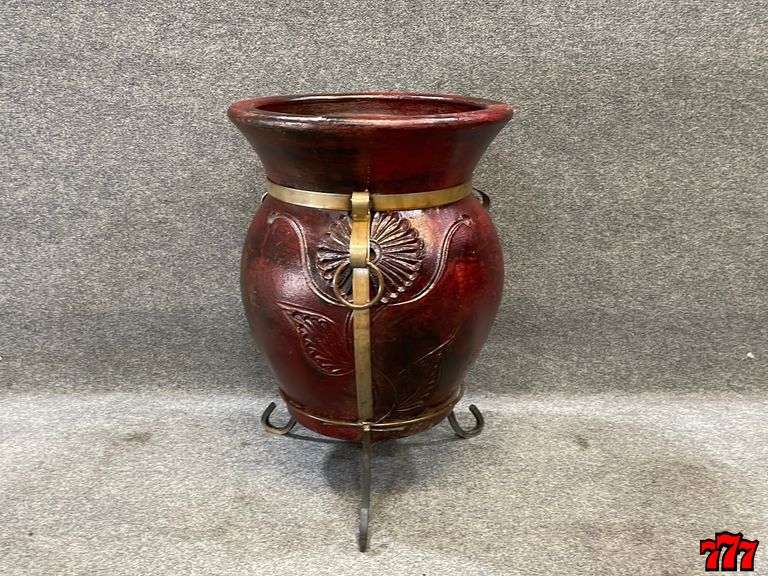 New Unused 28” Tall Planter