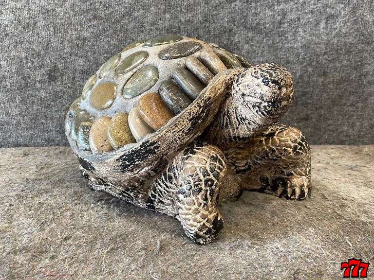 Cement And Rock Turtle