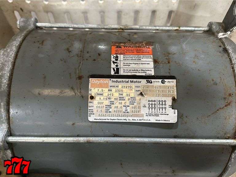 3 Dayton Electric Motors - 777 Auction Company