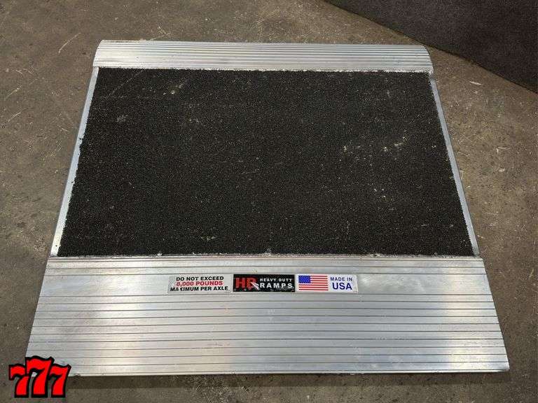 36” x 36” Ramp - 777 Auction Company
