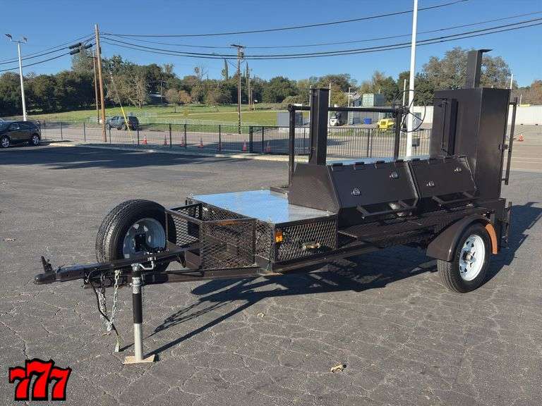 Smoker/ BBQ Trailer Combo 14’