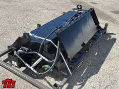 New Unused Skid Steer 58” Flail Mower w/ Universal Plate Adapter