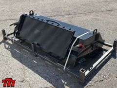 New Unused Skid Steer 58” Flail Mower w/ Universal Plate Adapter