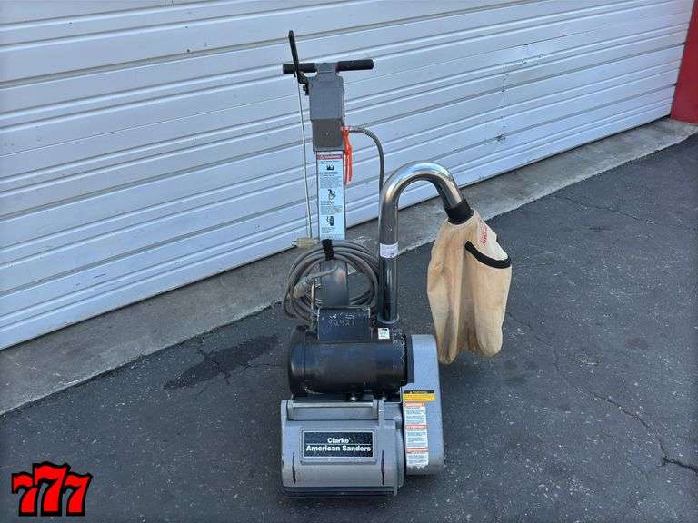 American Sanders Clark EZ8 Expandable Drum Sander - 777 Auction Company
