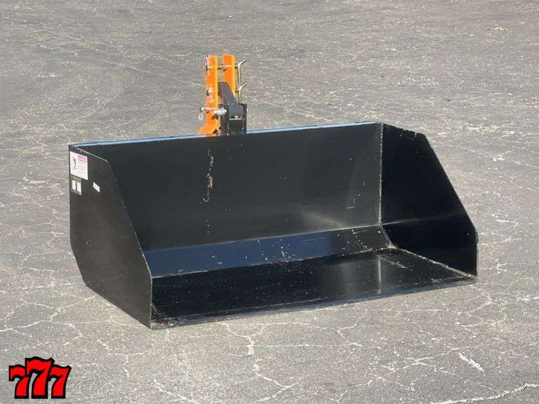 New Unused 3pt. 47” Bucket - 777 Auction Company