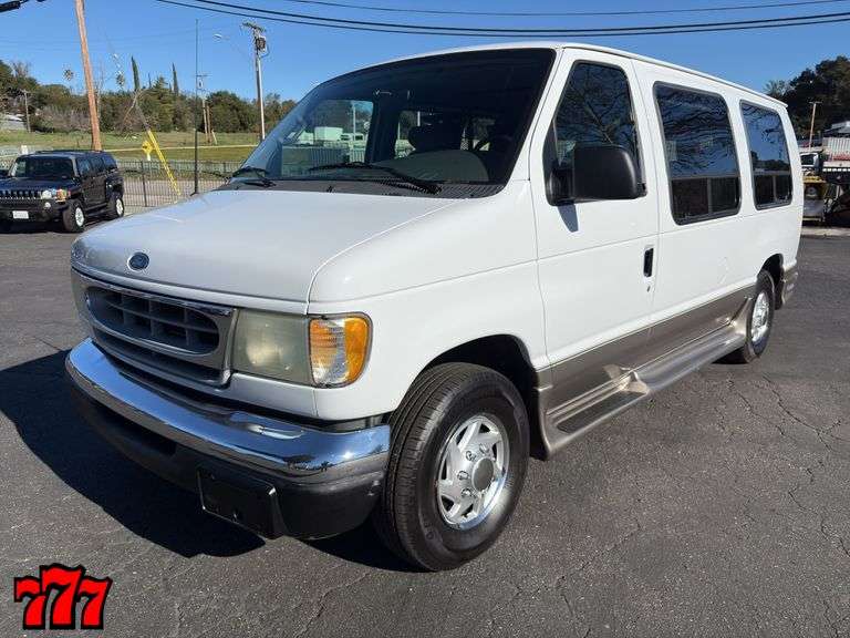 2002 Ford E-150 Van w/51K Miles  Wheelchair Lift Equipped
