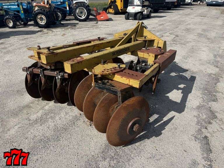 Schmeiser 6ft Disc 3 pt Hitch - 777 Auction Company