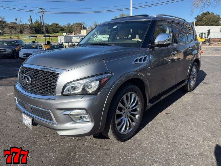 2016 Infinity QX80 w/133K Miles - 777 Auction Company