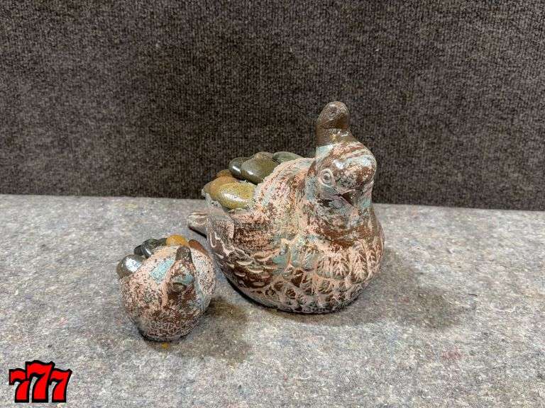 Mama & Baby Rock & Cement Quails