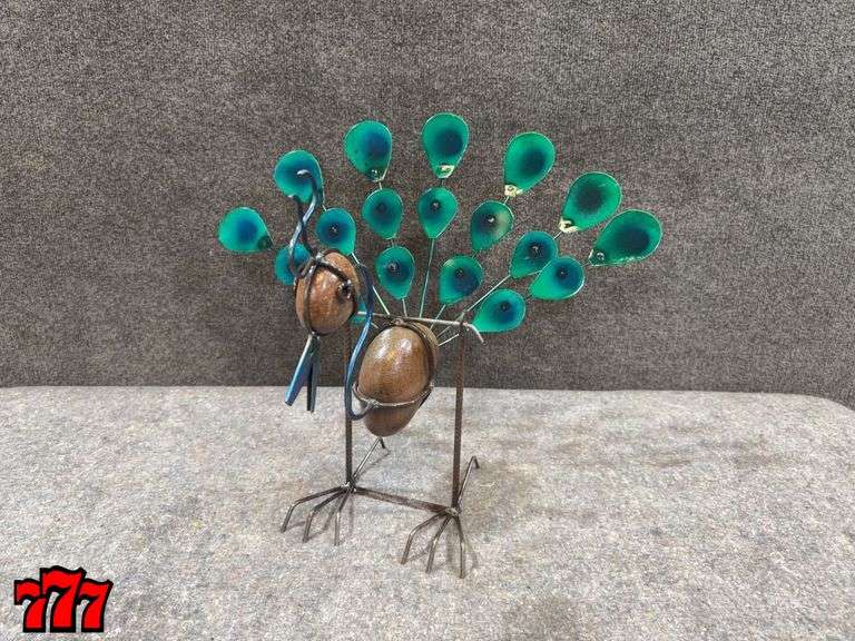 Mini Swinging Peacock