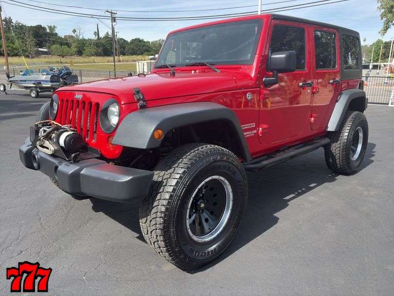 2012 Jeep Wrangler Sport Unlimited 4X4 w/127K Miles