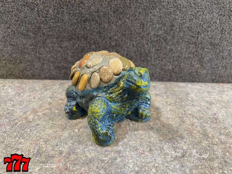 Mini Rock & Cement Turtle