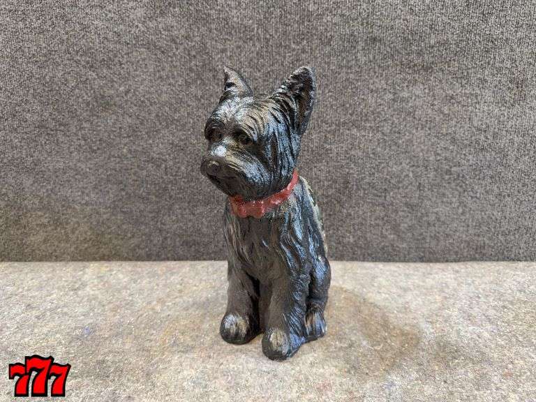 12” Tall Rock & cement Dog