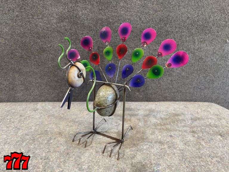 Mini Swinging Peacock