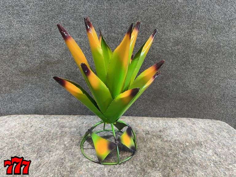20” Tall Metal Agave Plant