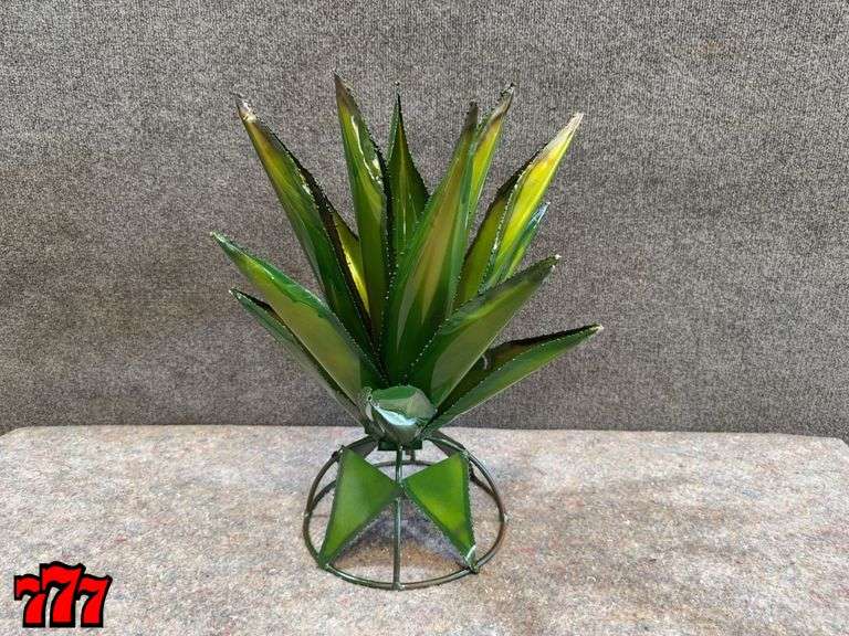 20” Tall Metal Agave Plant