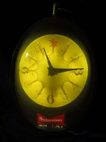 Hanging rotating Budweiser 21