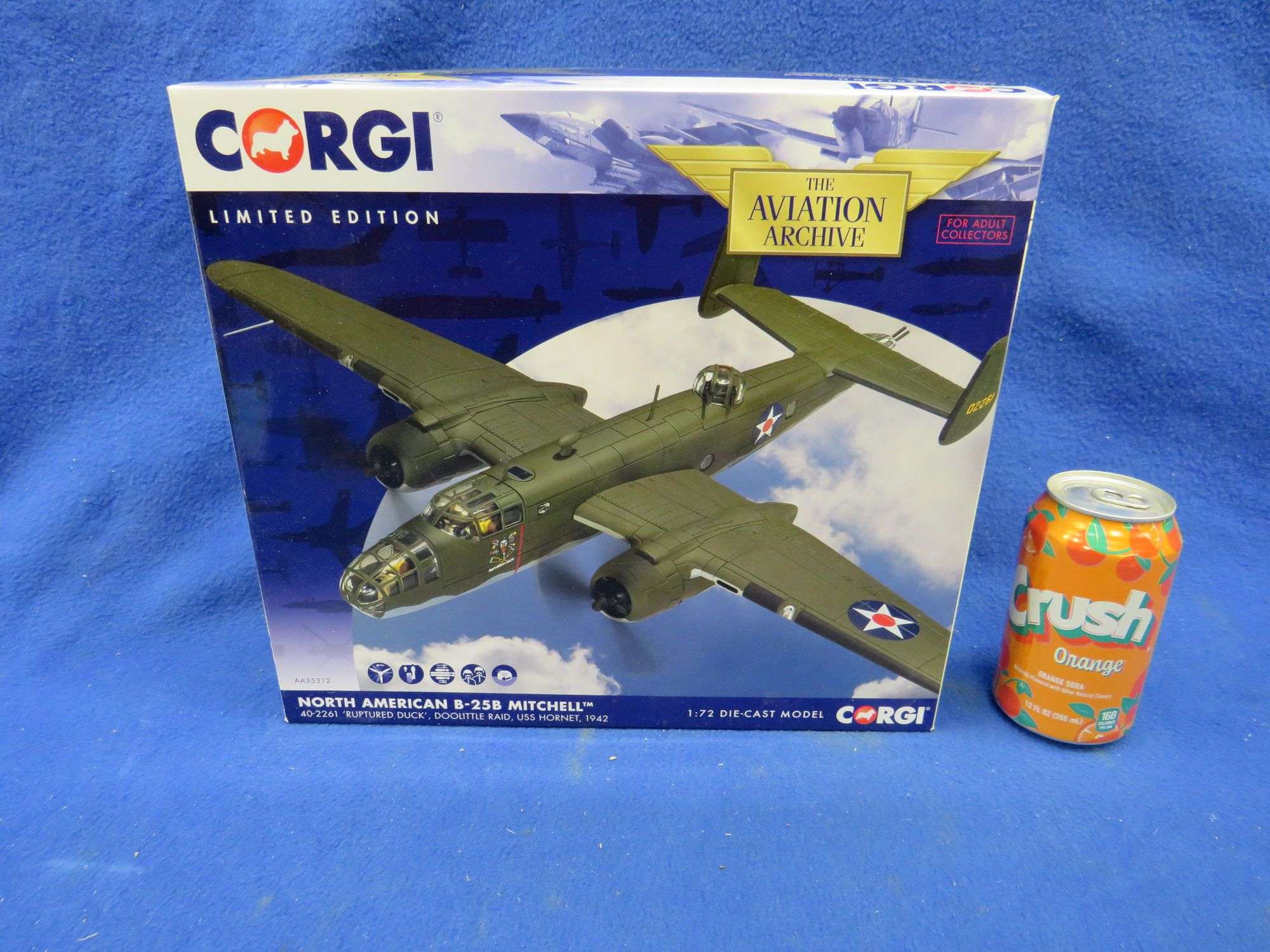 Corgi B-25B Mitchell bomber. 