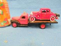 Watkins logo car with a locking compartment underneath and a 1:32 scale National Mint 1941 Chevrolet