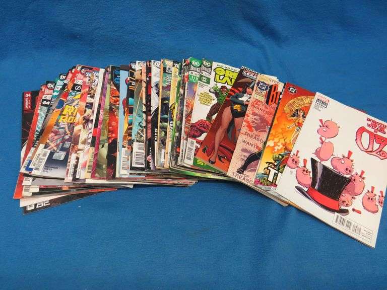 50 comic books