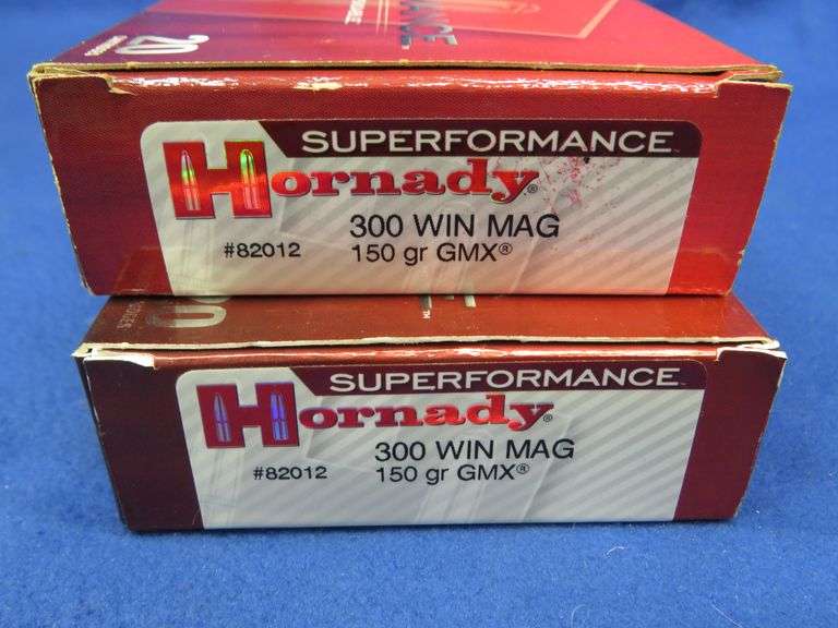 37 Hornady 300 Win Mag rounds