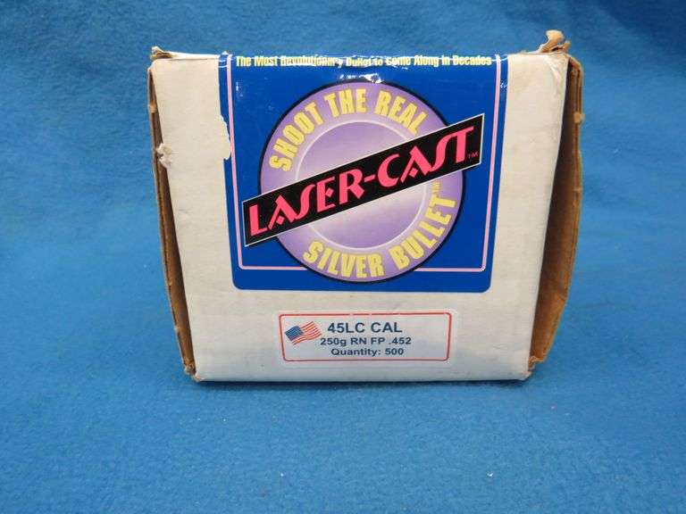 500 Laser-Cast 45LC bullets for reloading