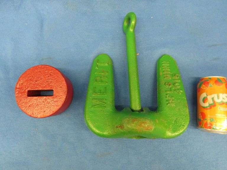 14 lb. anchor and a 9 lb. weight