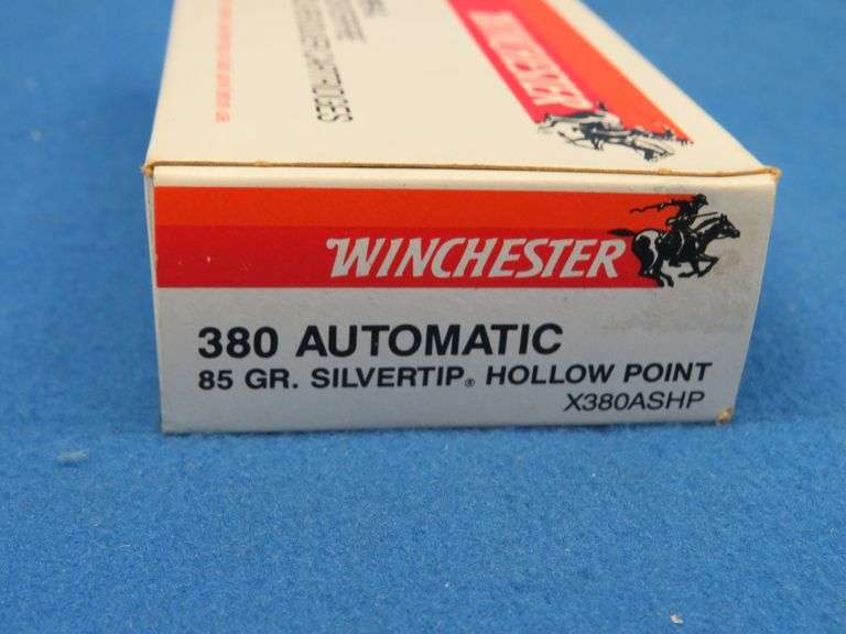 50 Winchester 380 Automatic rounds