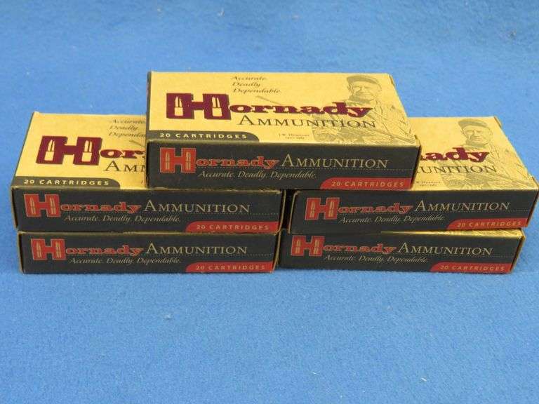 100 Hornady 222 REM rounds