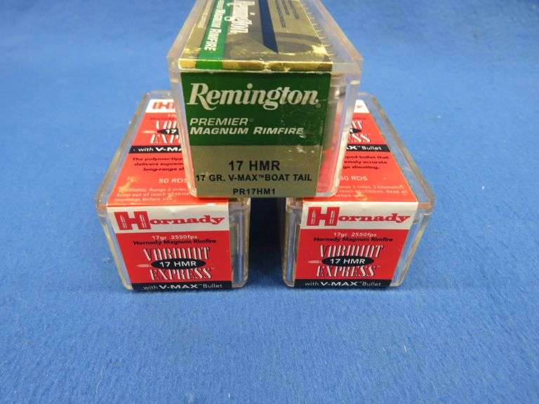 150 rounds of 17 HMR