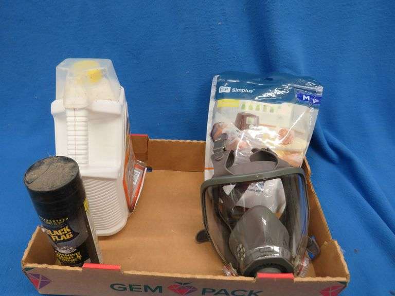 Weed killer, respirator, and more