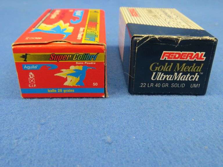 100 rounds of 22 LR