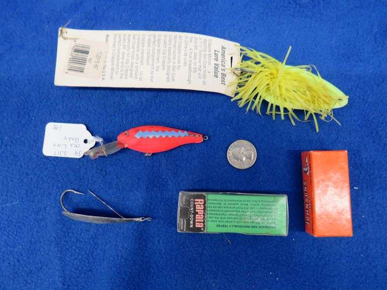 Leurre Rapala Husky Jerk 2,5 Po (HJ-6 SB) - Suspendu, Cliquetis, Couleur Silver Blue