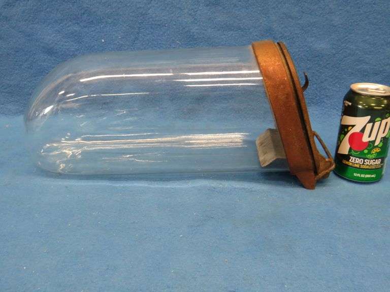 Old Panay candy store counter display  Show Jar in excellent condition