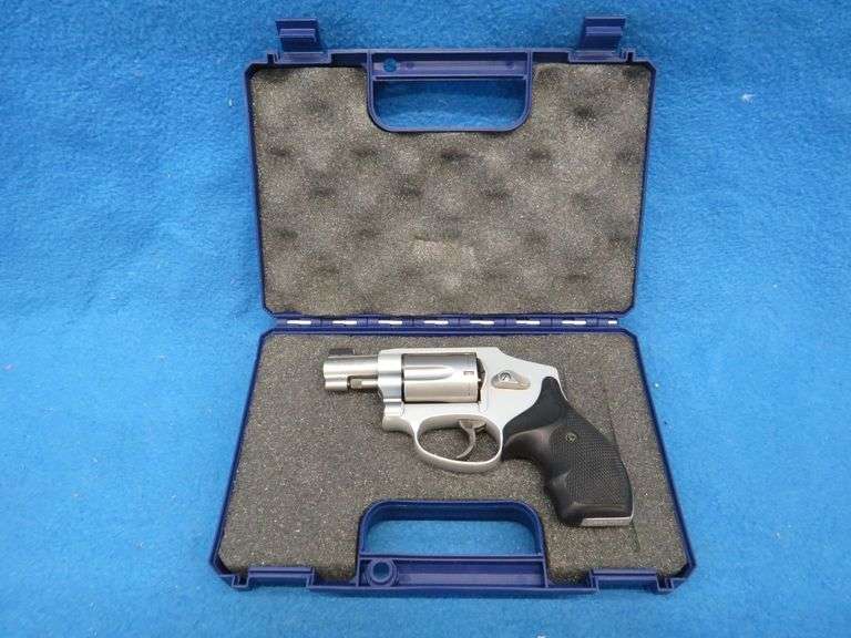 Smith & Wesson 38 Special.  SN CBR1754.  5-shot hammerless revolver.  Includes original case.