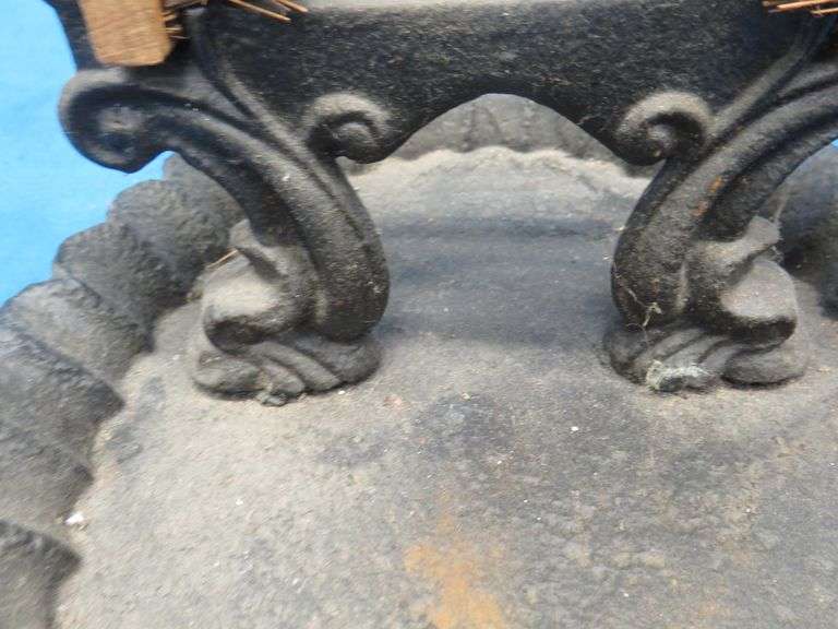 Black Americana cast iron boot scraper/cleaner