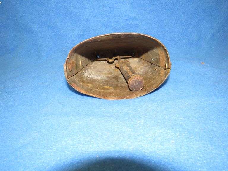 Vintage cowbell with original clapper